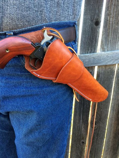 Aftermarket Worry Free Online Orders And Shipping Fast Western Leather Gun Holster Single Action