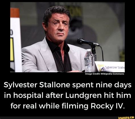 Sylvester Stallone Spent Nine Days In Hospital After Lundgren Hit Him
