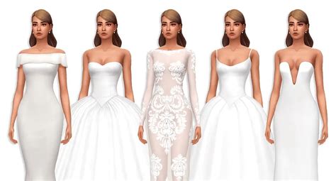 21 Sims 4 Wedding Dresses Cc And Mods My Otaku World