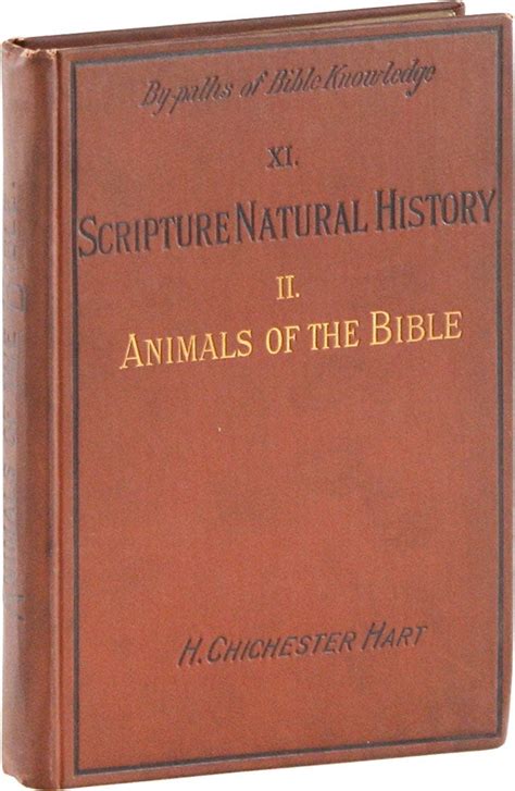 Scripture Natural History Ii The Animals Mentioned In The Bible