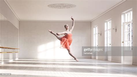 Ballerina At Ballet Class Photo Getty Images