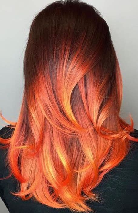 15 gorgeous red ombre hair ideas for fiery ladies red ombre hair hair styles black hair ombre