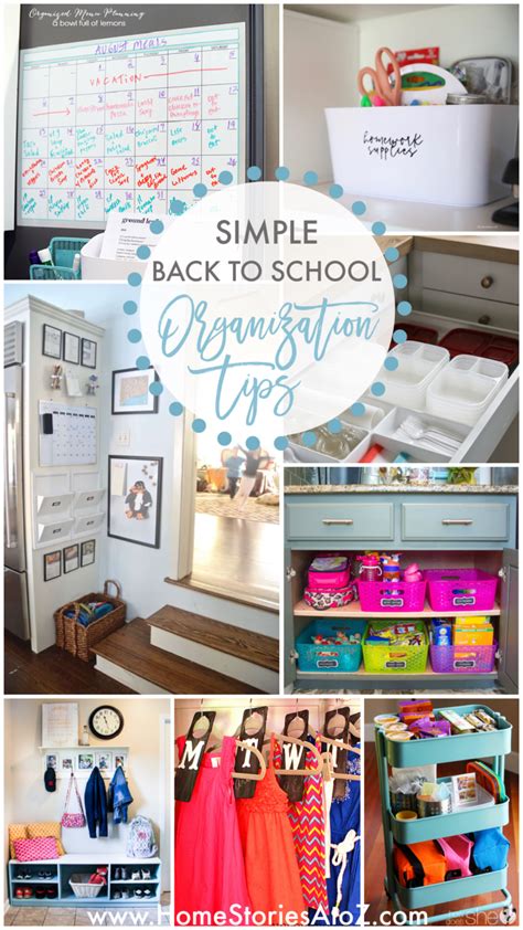 5 Easy Organization Tips For Back To School Organize Your Way To A