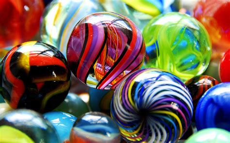 Marbles Glass Circle Bokeh Toy Ball Marble Sphere 10 Wallpapers