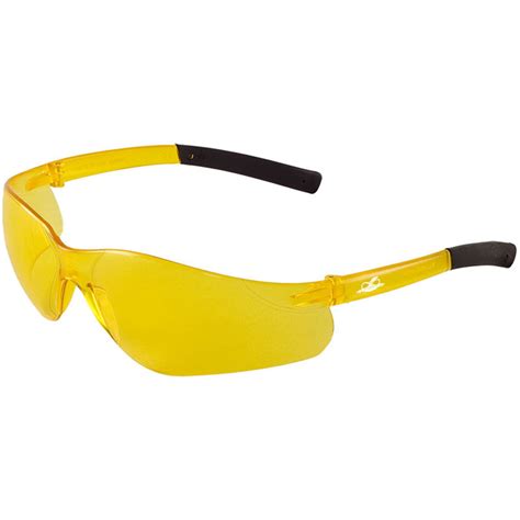 Pavon Safety Glasses Lens Yellow Frame Crystal Yellow 12 Cs Safety Glasses Bullhead
