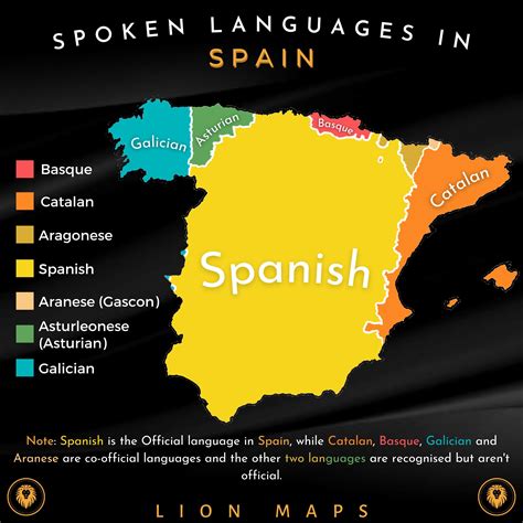 Spoken Languages In Spain 🇪🇸 Rmaps