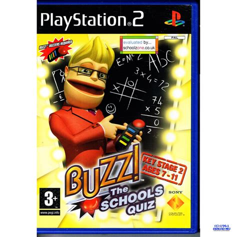 Buzz The Schools Quiz Ps2 Have You Played A Classic Today