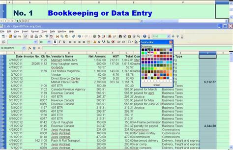 Free Excel Bookkeeping Spreadsheet Pertaining To Free Simple Accounting
