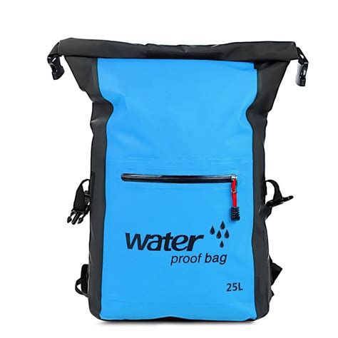 Amaseng Waterproof Backpack Dry Bag 25l Dry Sacks 500d Pvc Heavy Duty Roll Top Closure With