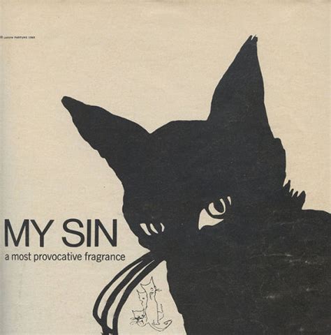 Old Ads And Mags My Sin Perfume Ad