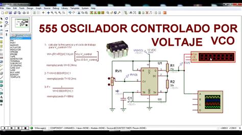 555 Oscilador Controlado Por Voltaje Vco Youtube