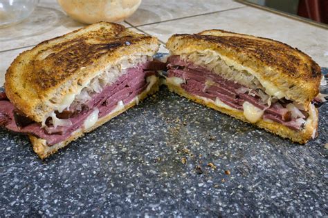 Smoked Heart Reuben Sandwich Recipe In Comments Rrecipes