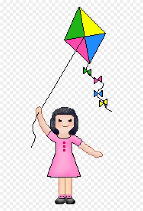 Girl Flying Kite Clipart 10 Free Cliparts Download Images On
