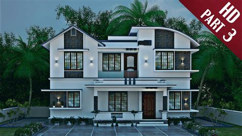 3d Exterior Design Kerala House Riset