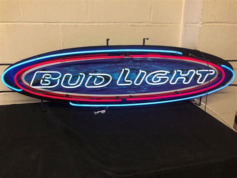 Lot Bud Light Neon Beer Sign