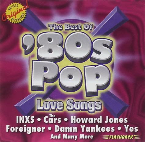 best of 80s pop love songs various