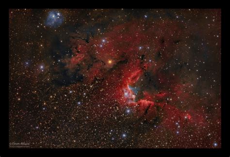 The Cave Nebula Hargb On Dual Esprits Imaging Deep Sky Stargazers