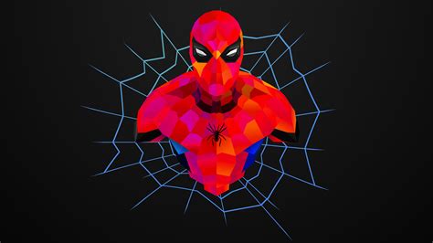 Spiderman Neon Red Wallpaper ·① Wallpapertag