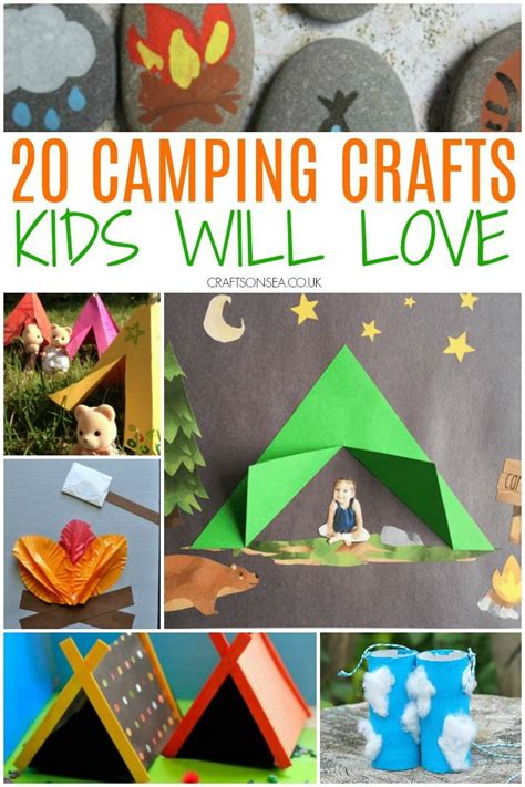 Camping Crafts For Kids Fun Ideas Youll Love To Make Camping Crafts