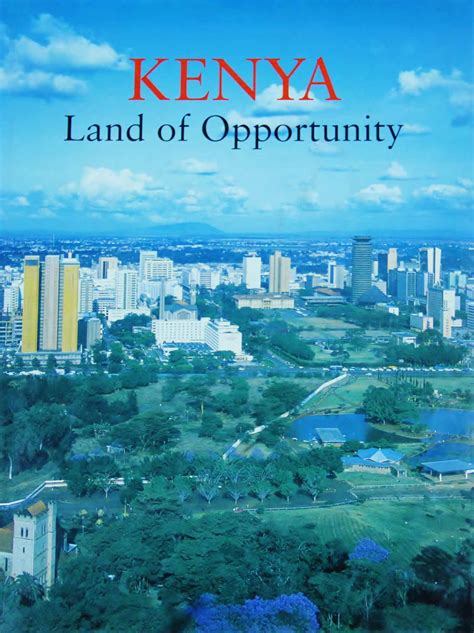 Kenya Land Of Opportunity Cbk