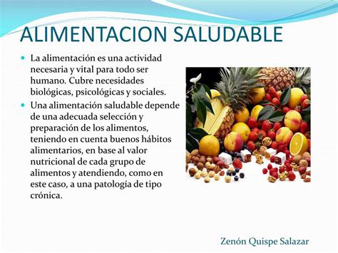 Ppt Alimentacion Saludable Powerpoint Presentation Free Download