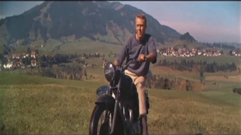 The Great Escape Steve Mcqueen Motorcycle 1963 Youtube