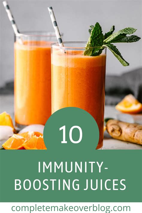 10 Immunity Boosting Juices To Drink When Youre Sick Healthy Juices Natural Juices Immune