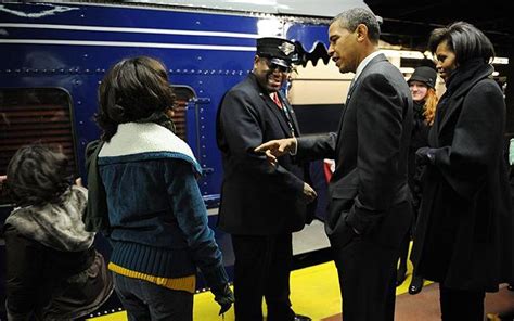 Barack Obamas Inaugural Train Journey