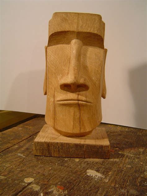 Wood Carving Face Easter Dsc06033 1200×1600 Estatuas Tiki