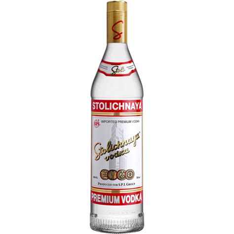 Stolichnaya Premium Vodka 1000ml Liquorshop