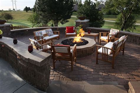 fire features project type watkins concrete block fire features patio outdoor living