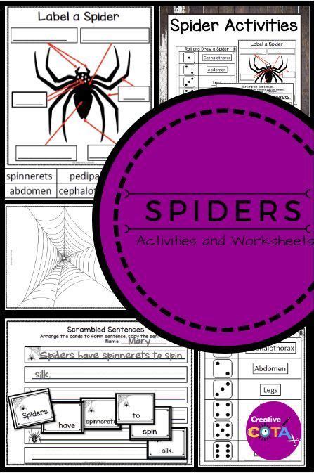 Use This Resource In Combination With Any Lessons About Spiders Great