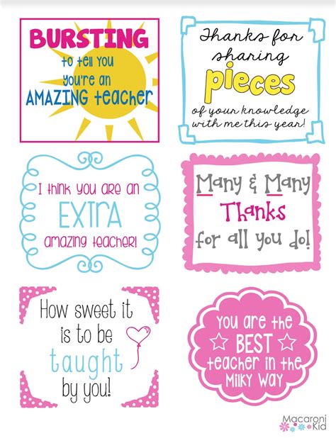 Free Printable Cards For Teacher Appreciation Week Printable Templates