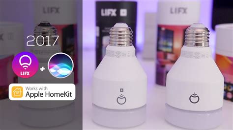 Lifx Bulbs Now W Apple Homekit Siri Youtube