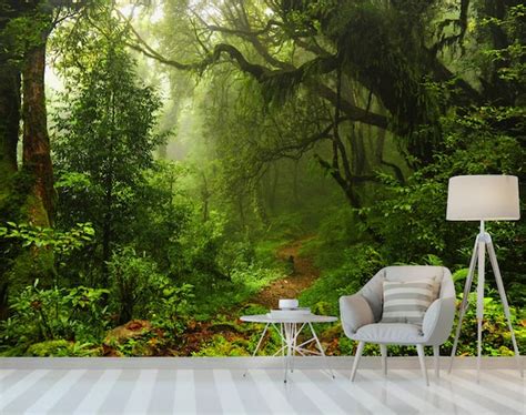 Fairy Forest Wall Mural Nursery Wallpaper Enchanting Forest