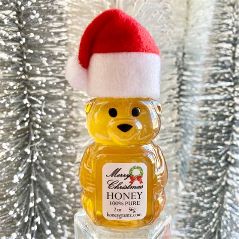 santa merry christmas honey 6 pack honeygramz