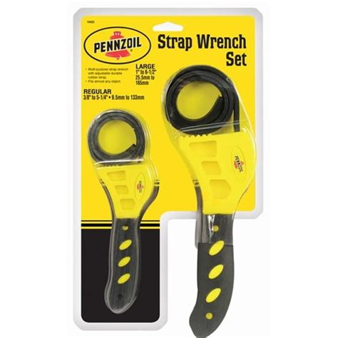 C Accessories Regular And Large Strap Wrench Set 2 Pieces