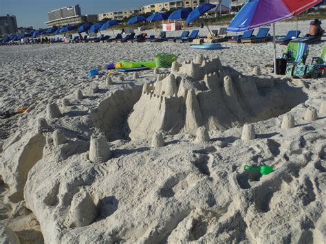 Awesome Sand Castle At Panama City Beach Fl This One Must Have Taken