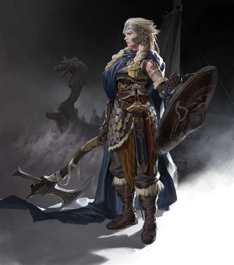 Wallpaper Artwork Fantasy Art Fantasy Girl Weapon Shield Armor