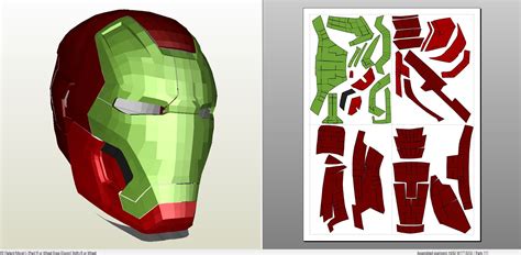 The minecraft skin, iron man (mark 8), was posted by artem_darkus. Iron Man - Mark 8 Full Armor +FOAM+ - Pepakura.eu