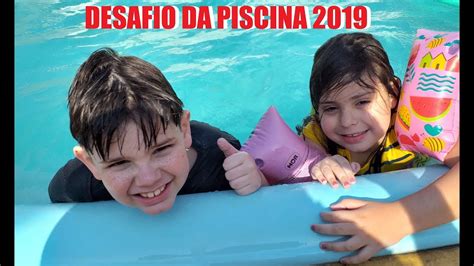 Desafio Da Piscina Pool Challenge Youtube