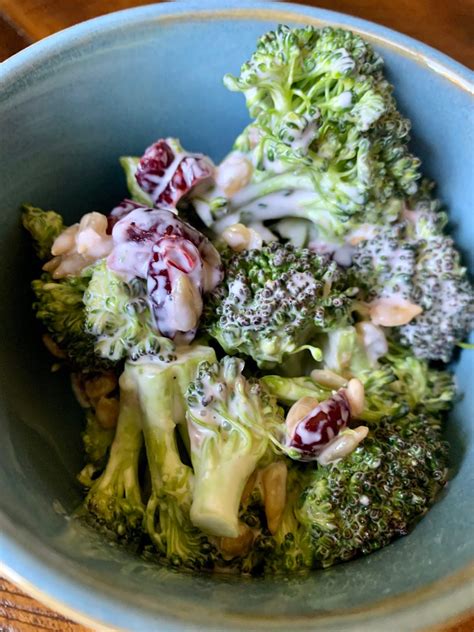 Tangy And Sweet Broccoli Salad A Comfy Kitchen