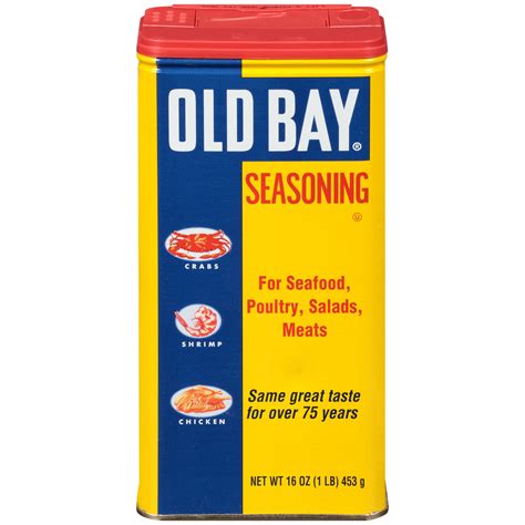 Old Bay One Pound Can Seafood Seasoning 16 Oz