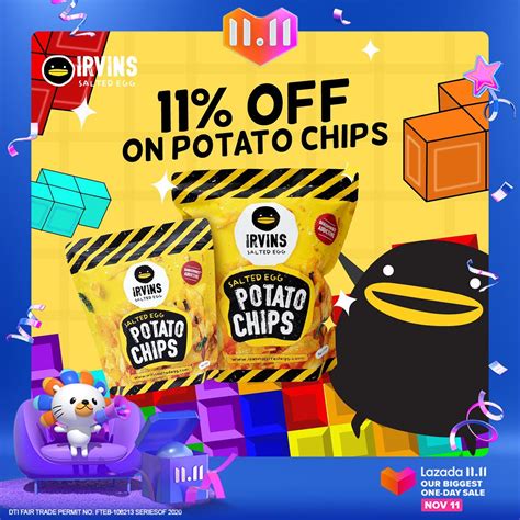 The annual epic online sale is back this 1111 singles day or, with more promotions across the board! Irvins Salted Egg 11.11 Sale | Manila On Sale