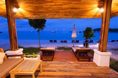 Beach Front Bungalow Bundhaya Villas Koh Lipe Satun Thailand