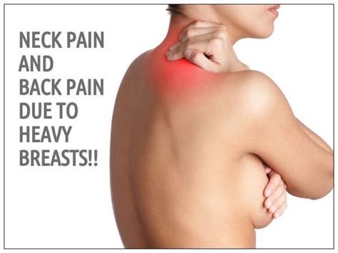 Do Heavy Breasts Cause Back Pain Boldsky Com