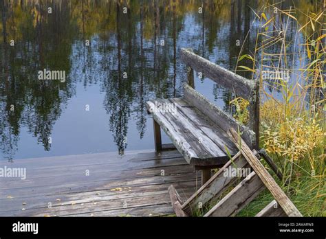 Mountains Forests Lakes View In Autumn Fall Colors Ruska Time In