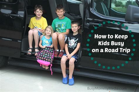 How To Keep Kids Busy On A Road Trip