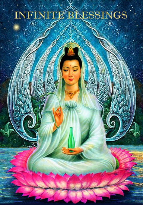 Compassionate Kwan Yin Painting By James Budinick Pixels