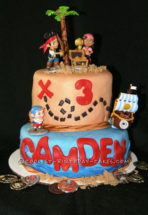 How To Make A Jake And The Neverland Pirates Birthday Cake